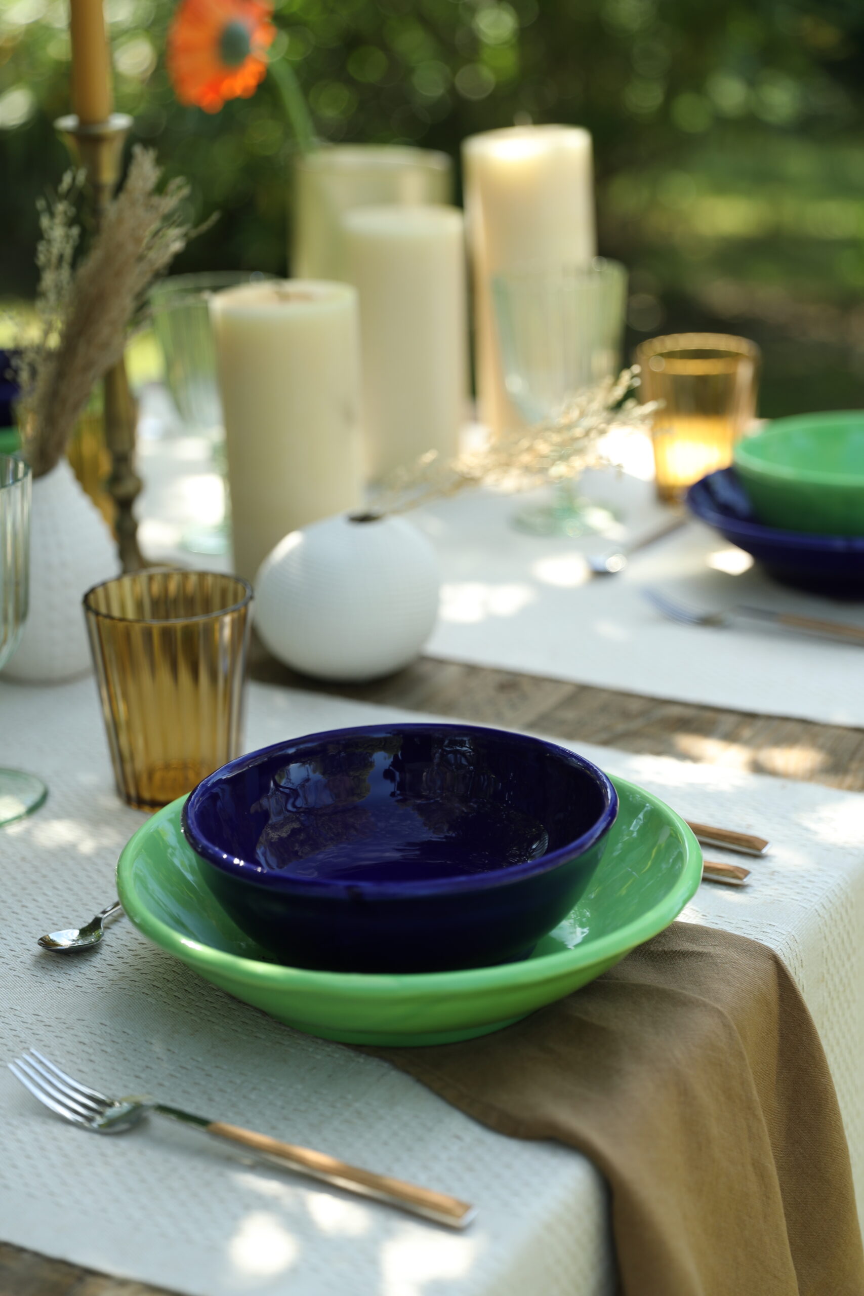 vaisselle en céramique Maison Pichon Uzès